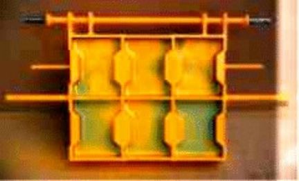 Moule Acier béton par béton-process